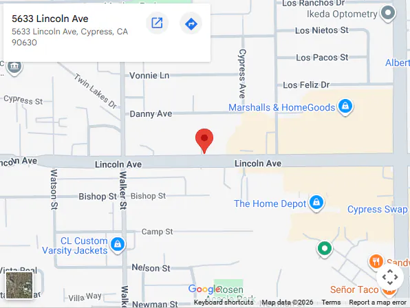 Location, 5633 Lincoln Ave, Cypress, CA 90630 Location, 5633 Lincoln Ave, Cypress, CA 90630